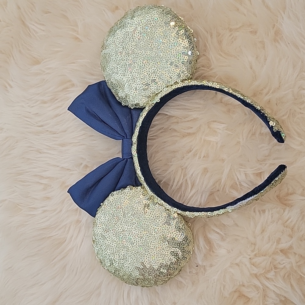 DISNEY | WDW 50th Anniversary Navy & Gold Mouse Ears - Picture 4 of 5